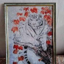 Работа «осенний тигр»