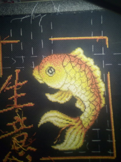 Работа «Карп на удачу»