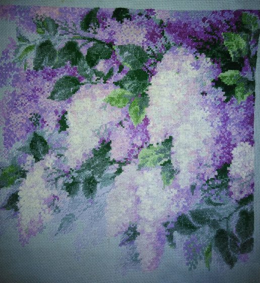 Работа «Сирень»