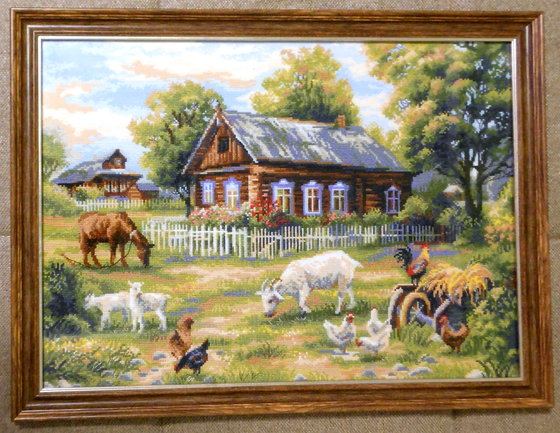 Работа «Деревенский полдень.»