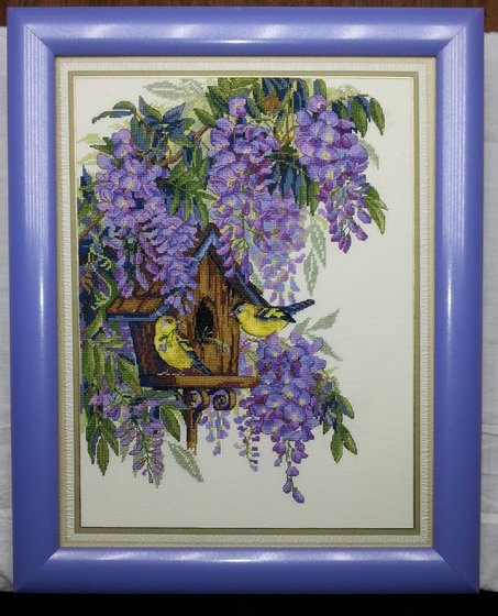 Работа «Merejka K-137 Wisteria ( Глициния )»