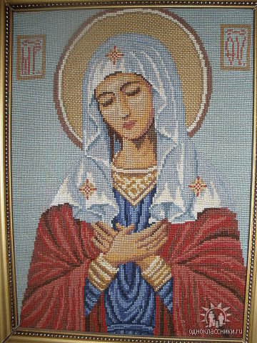 Работа «Икона Умиления»