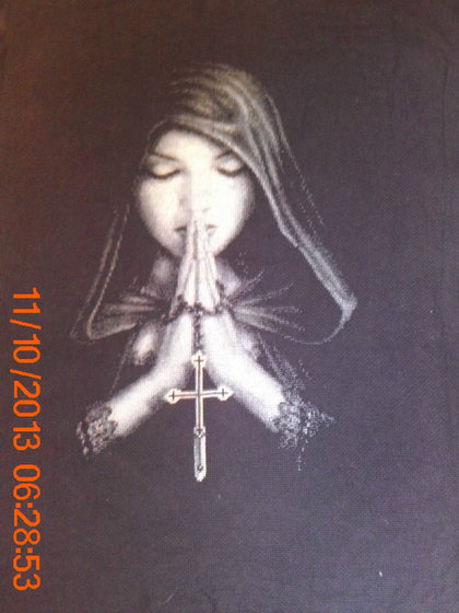 Работа «Молящяяся»