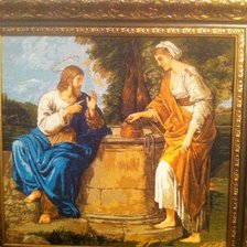 Работа «Исус и сасмарянка у колодца Б. Мурильо»