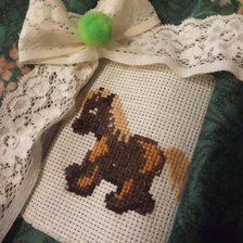 Работа «лошадка - миниподелки»