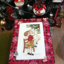 Работа «Коробка для елочных игрушек»