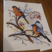 Работа «Снегири»