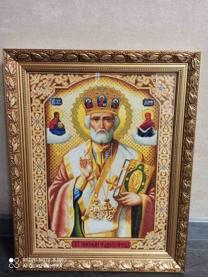 Работа «Икона "Святой Николай"»