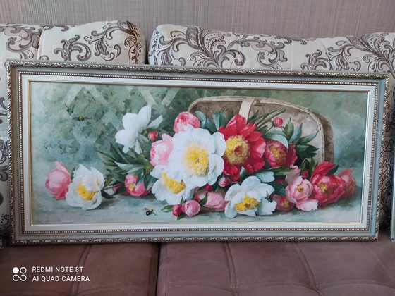 Работа «Панелька цветов»