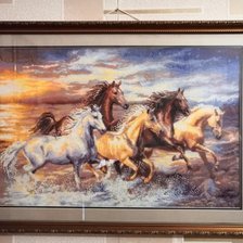 Работа «Риолис. Premium "В лучах заката"»