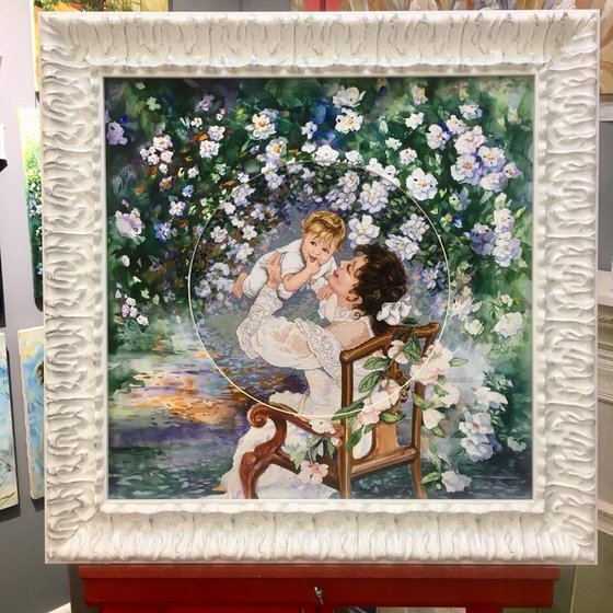 Работа «Вот такая вот получилась красота на мой взгляд. А Вам как?»