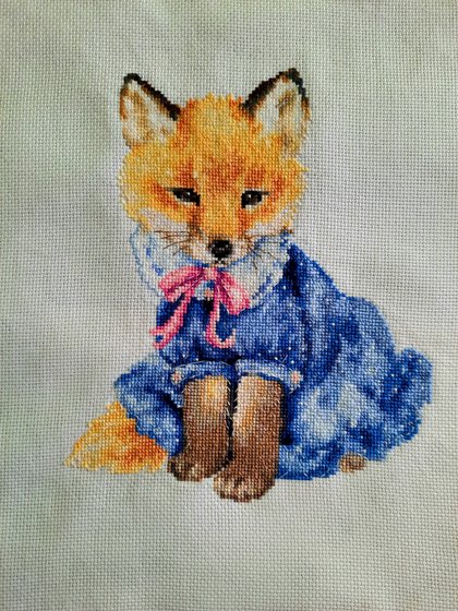 Работа «Лисичка»