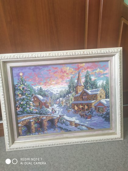 Работа «Рождественский вечер»