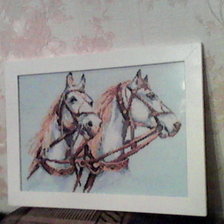 Работа «Упряжка»