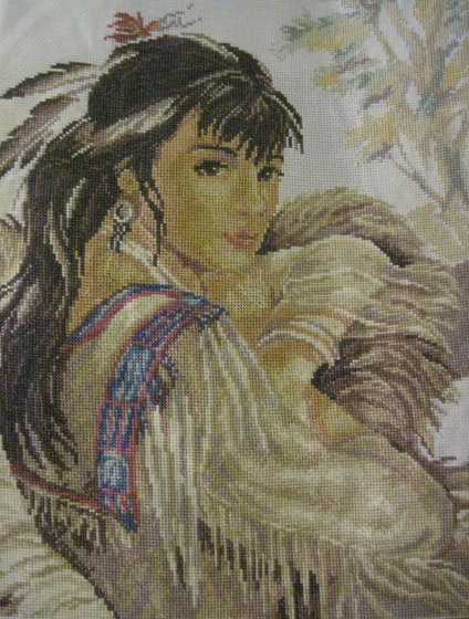 Работа «Дочь племени»