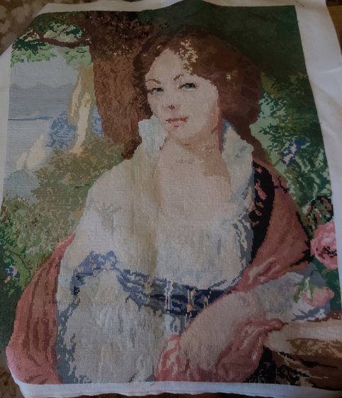 Работа «Портрет Лопухиной»