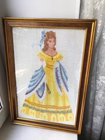 Работа «Дама»