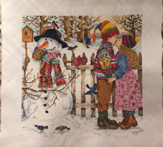 Работа «Поцелуй»