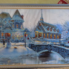 Работа «алмазная вышивка»