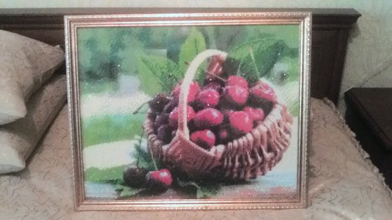 Работа «алмазная вышивка»