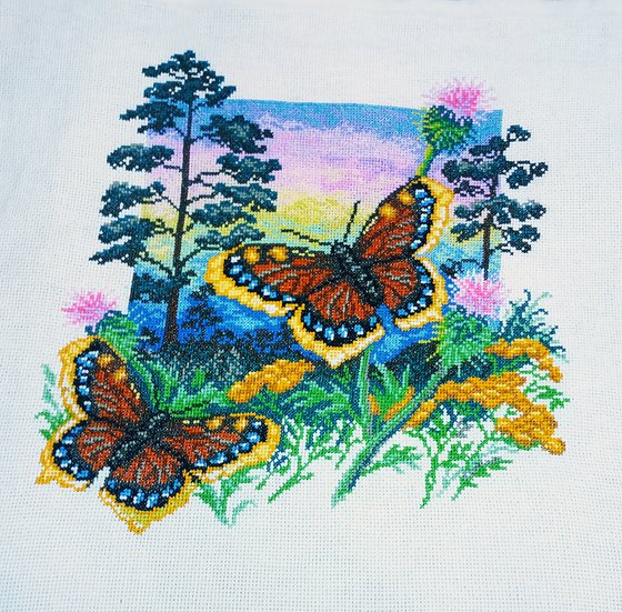 Работа «Бабочки Шоколадница»