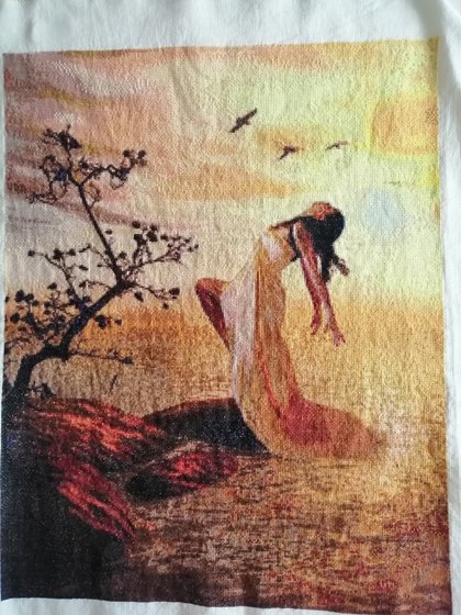 Работа «Девушка»