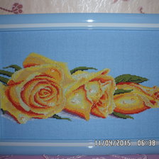 Работа «Три розы»