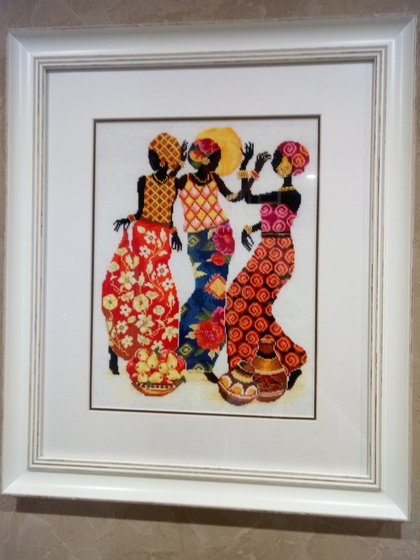 Работа «Африканки от Золотое Руно»