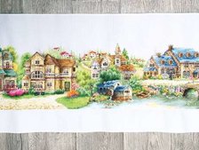 Работа «Сказочный городок»