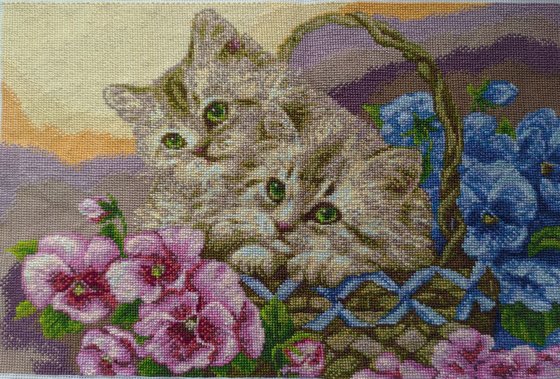 Работа «Пушистый подарок»