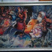 Работа «Фантазия поцелуя»