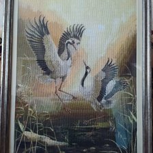 Работа «Танец журавлей»