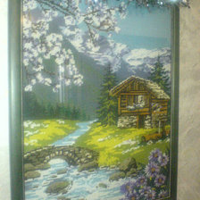 Работа «,,Весна в Альпах,,»