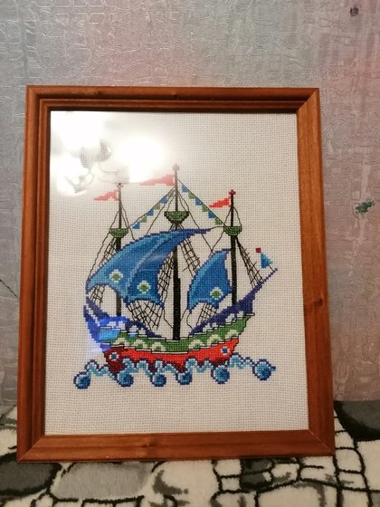 Работа «Кораблик»