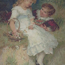 Работа «"Влюблённые" Фредерик Морган.»