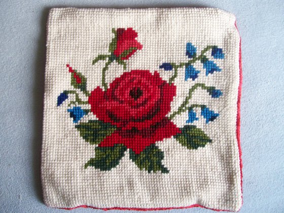 Работа «Poduszka Kwiaty»