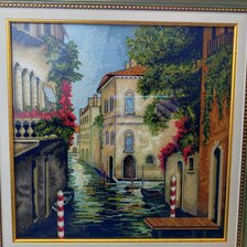 Работа «Венеция в цветах»