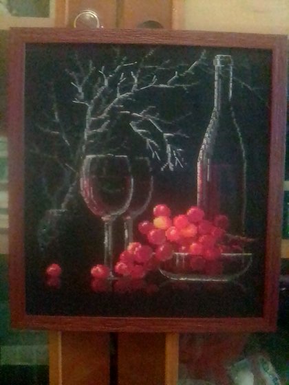 Работа «Натюрморт. Риолис.»