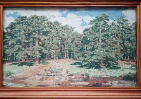 Работа «лесная опушка»