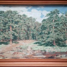 Работа «лесная опушка»