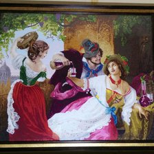 Работа «"Октябрьский праздник в Риме"»