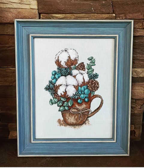 Работа «ЧАШКА С ХЛОПКОМ»