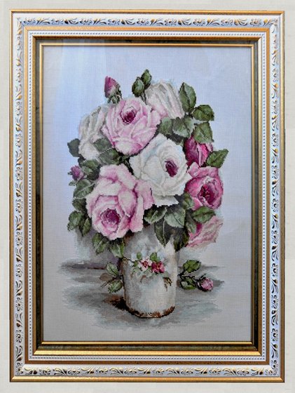 Работа «Смешанные розы»