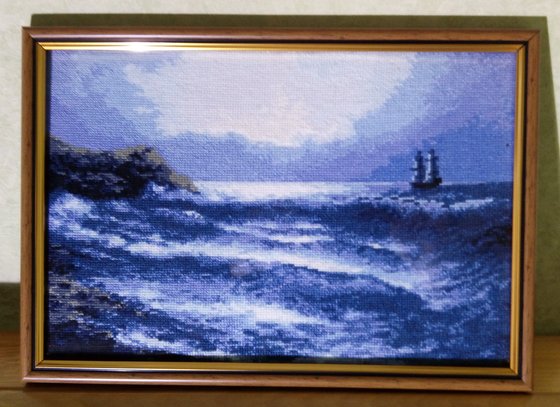 Работа «Синее море»