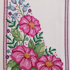 Работа «Анемоны - букет»