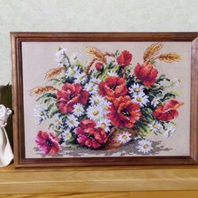 Работа «Букет полевых»