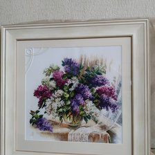 Работа «Сирень»