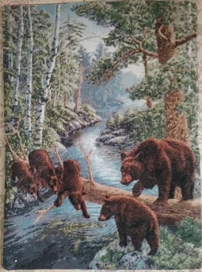 Работа «Мишки»