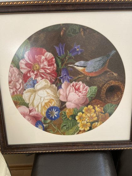 Работа «Цветы у ручья»