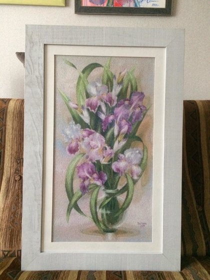 Работа «Ирисы»